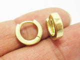 6pcs Brass Leverback Earrings Clasps High Polish 12.5x11.7mm