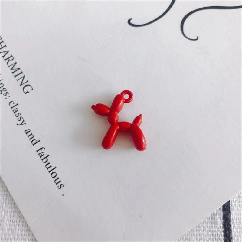 10pcs/lot dog alloy charms for jewelry making diy earrings