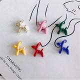 10pcs/lot dog alloy charms for jewelry making diy earrings