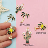 10pcs/bag Pearl Rhinestone Charms for DIY Jewelry