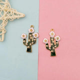 10pcs/bag Pearl Rhinestone Charms for DIY Jewelry