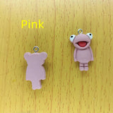 10pcs Resin Animal Frog Charm Pendant Jewelry Accessories