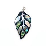 Abalone Shell Pendant Mother Of Pearl DIY Necklace Earrings