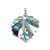 Abalone Shell Pendant Mother Of Pearl DIY Necklace Earrings