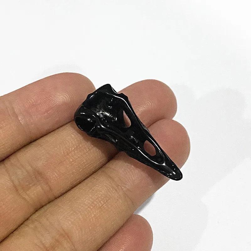 Halloween Skull Crow Necklace Pendants, Charms Jewelry Making Diy Accessories
