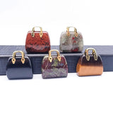 Crystal Mini Handbag Pendant for Women Necklace Bracelet