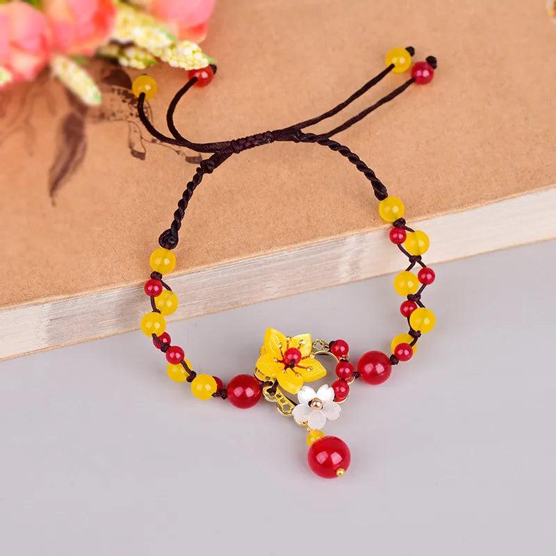 Chinoiserie Shell Anklet for Princess