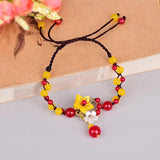 Chinoiserie Shell Anklet for Princess
