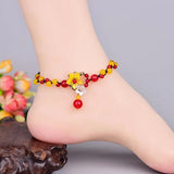 Chinoiserie Shell Anklet for Princess