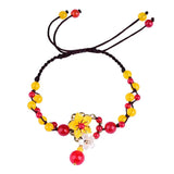 Chinoiserie Shell Anklet for Princess