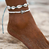 Bohemian Beach Seed Beads Anklet Bracelet Holiday Jewelry
