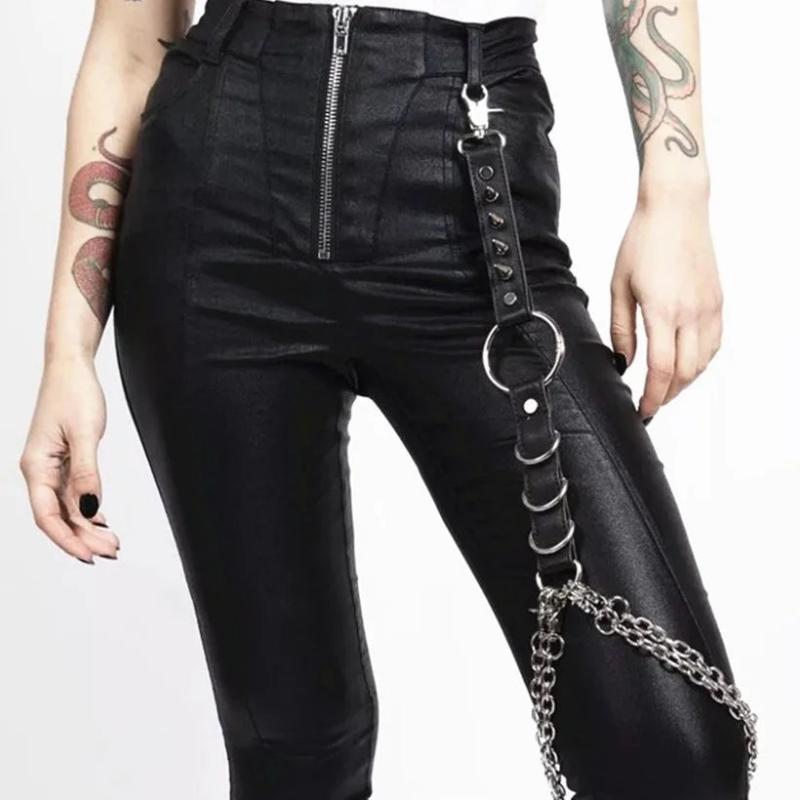 Techwear Punk Leg Ring Garters Chains Belt Women Streetwear