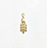20pcs 20*7mm Peacock Zinc Charms DIY Jewelry 2 Colors