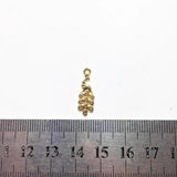 20pcs 20*7mm Peacock Zinc Charms DIY Jewelry 2 Colors