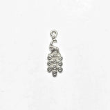 20pcs 20*7mm Peacock Zinc Charms DIY Jewelry 2 Colors