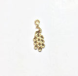 20pcs 20*7mm Peacock Zinc Charms DIY Jewelry 2 Colors
