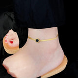 High Titanium Steel Roman Blade Anklet Gift for Women