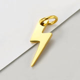 10pcs Lightning Charm for Necklace Bracelet Jewelry