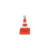 10pcs 3D Traffic Cones Resin Charms For Jewelry Making