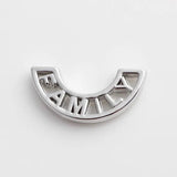 20Pcs Vintage Family Floating Window Charms Glass Memory Locket Necklaces