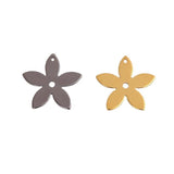 20pcs Five Plum Blossom Copper Sheet DIY Jewelry Accessories