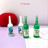 3D Resin Dice Charms Keychain Pendant Necklace DIY Earring Decoration