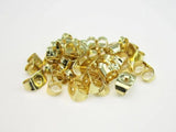 20pcs Butterfly Earring Backs, 14K Plated, Earring Stopper