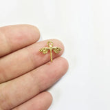 20pcs 22*12mm Dragonfly Zinc Alloy DIY Charms Pendant Jewelry 2 Colors