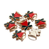 YACHU 10pcs Christmas Snowflake Winter Charms Pendants
