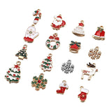 YACHU 10pcs Christmas Snowflake Winter Charms Pendants