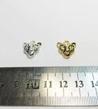 10pcs Lovely Leopard Charms Pendant 2 Colors