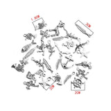 Silver Plants Animals Pendant Charms for DIY Bracelet Necklace