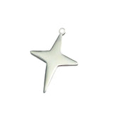 5Pcs Stainless Steel Charms Crosses and Star Pendant for DIY Jewelry Making