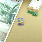 Potato Chips Charms Earring Bracelets DIY Pendants Bulk