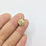 20pcs 10mm Gold/Silver Plated Drop Alloy Charms Pendant for Jewelry Making