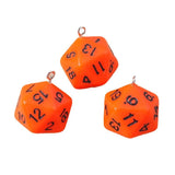 10Pcs Geometry Acrylic Charms for Keychain DIY Crafts 26*20mm