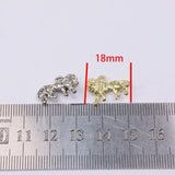 20pcs Lion Zinc Alloy DIY Charms Pendant Necklace Earrings 2 Colors