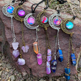 Crystal Pendant Witches Door Window Hanging Car Charm Magic Protection