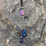 Crystal Pendant Witches Door Window Hanging Car Charm Magic Protection