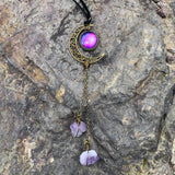 Crystal Pendant Witches Door Window Hanging Car Charm Magic Protection