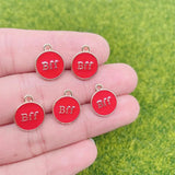 20Pcs Enamel Drop Oil DIY Jewelry Making Accessories for Women
