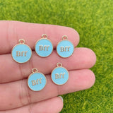 20Pcs Enamel Drop Oil DIY Jewelry Making Accessories for Women