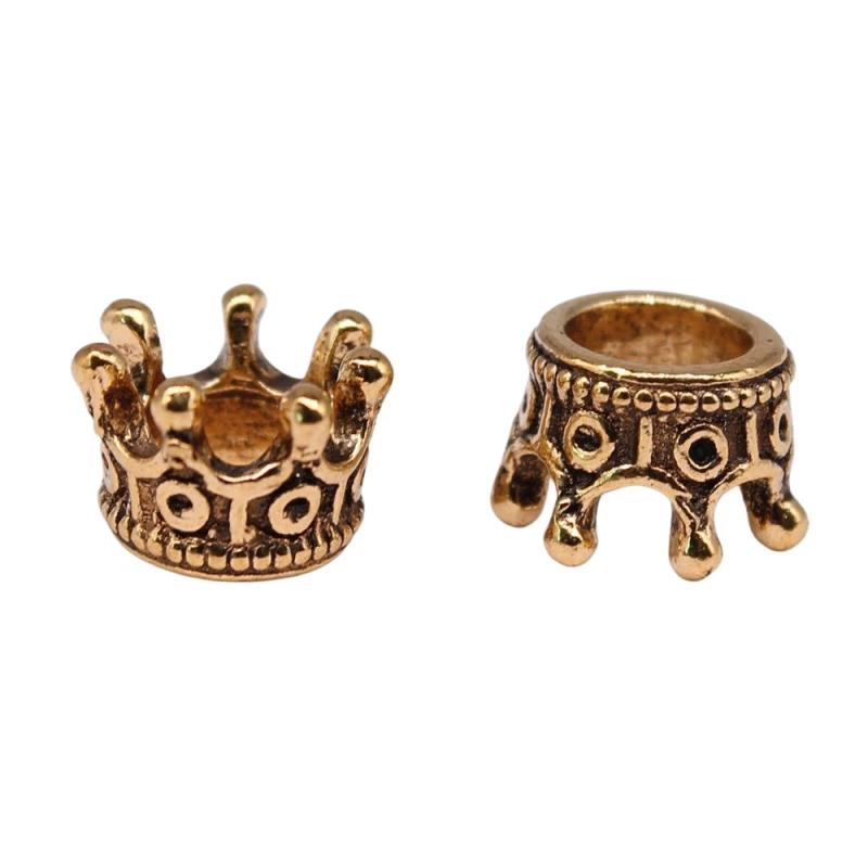 20pcs Crown Charms for Jewelry Making DIY Findings