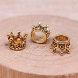 20pcs Crown Charms for Jewelry Making DIY Findings