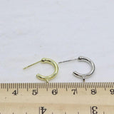 20pcs 14mm Hoop Zinc Charms Pendant Necklace DIY 2 Colors