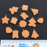10pcs Resin Christmas Charm for Earring, Keychain, Jewelry, Scrapbooking
