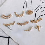 DIY Jewelry Alloy Zircon Pendant Accessories Materials