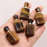 Natural Stone Semi-precious Stone Perfume Bottle DIY Jewelry