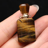 Natural Stone Semi-precious Stone Perfume Bottle DIY Jewelry