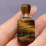 Natural Stone Semi-precious Stone Perfume Bottle DIY Jewelry